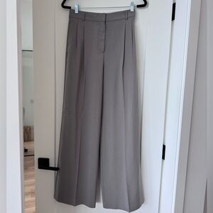 Dynamite Wide-Leg Trousers in Grey